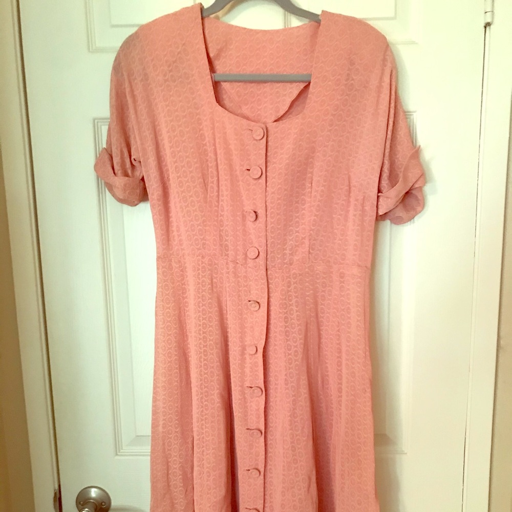 Vintage dress sheer